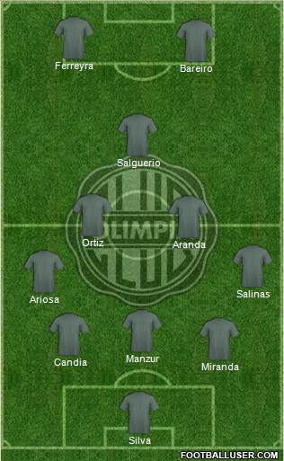 C Olimpia Formation 2013
