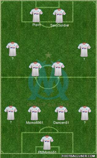 Olympique de Marseille Formation 2013