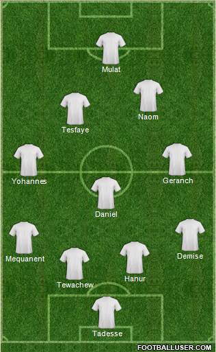 Tottenham Hotspur Formation 2013