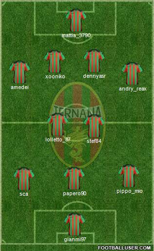 Ternana Formation 2013