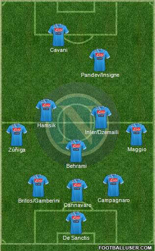 Napoli Formation 2013