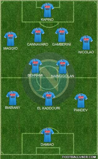Napoli Formation 2013