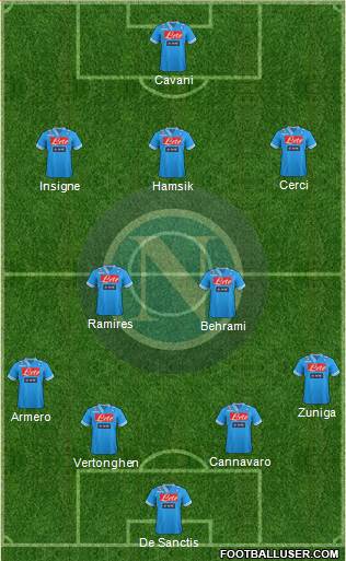 Napoli Formation 2013