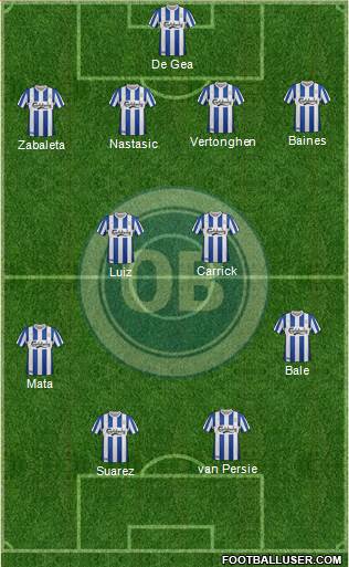 Odense Boldklub Formation 2013