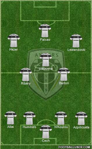 Angers SCO Formation 2013