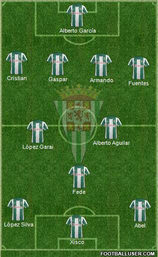 Córdoba C.F., S.A.D. Formation 2013