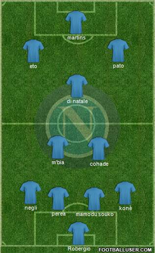 Napoli Formation 2013