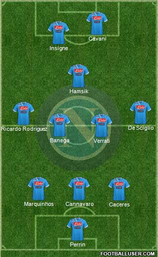 Napoli Formation 2013
