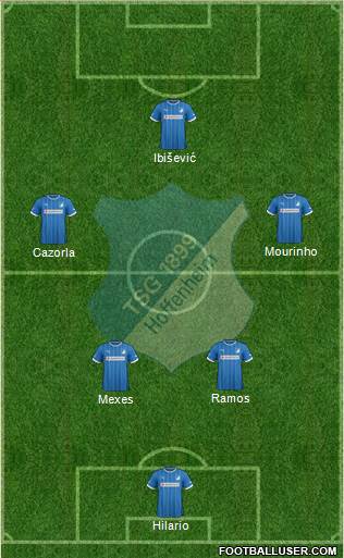 TSG 1899 Hoffenheim Formation 2013