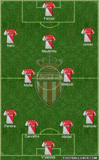 AS Monaco FC Formation 2013