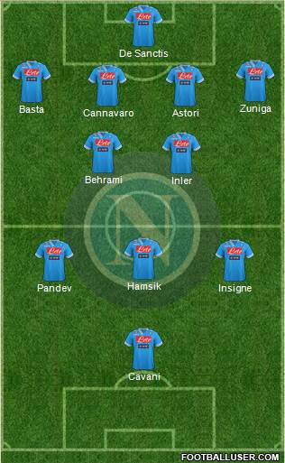 Napoli Formation 2013