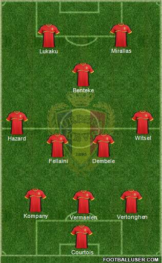Belgium Formation 2013