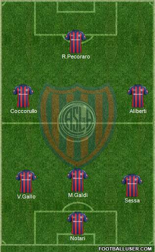 San Lorenzo de Almagro Formation 2013