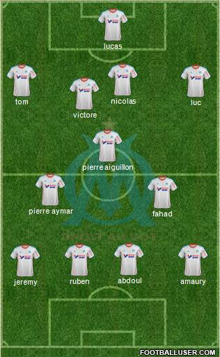 Olympique de Marseille Formation 2013