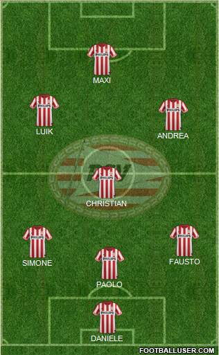 PSV Formation 2013