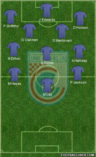 HNK Cibalia Formation 2013