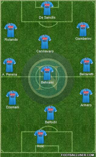 Napoli Formation 2013