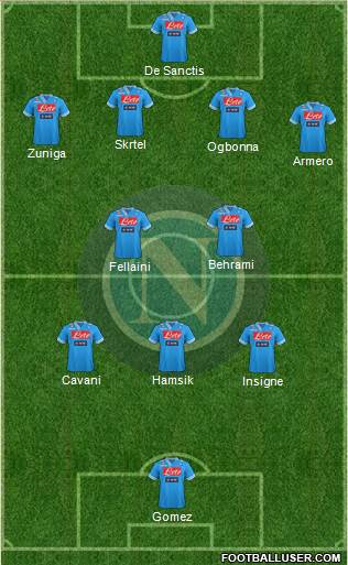 Napoli Formation 2013