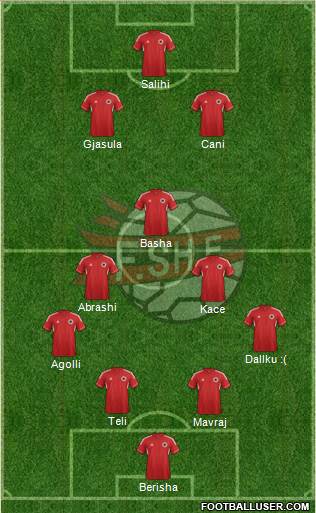 Albania Formation 2013
