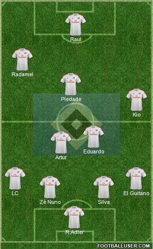 Hamburger SV Formation 2013
