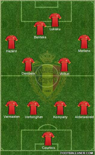 Belgium Formation 2013