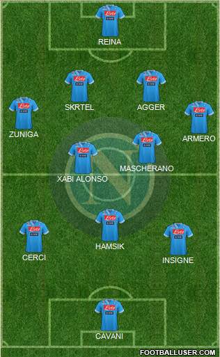Napoli Formation 2013