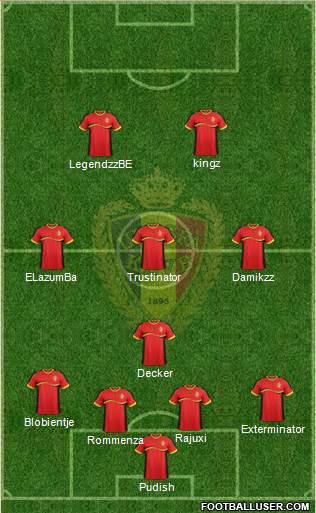 Belgium Formation 2013