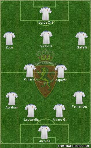 R. Zaragoza S.A.D. Formation 2013