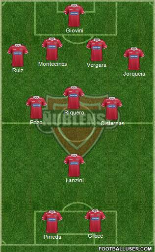 CD Ñublense S.A.D.P. Formation 2013