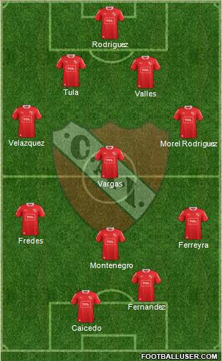 Independiente Formation 2013