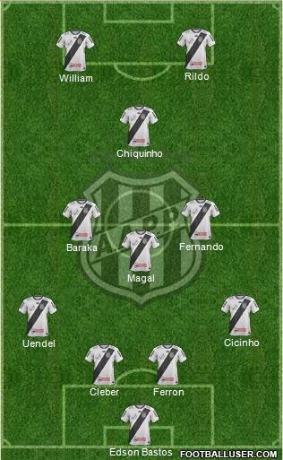 AA Ponte Preta Formation 2013