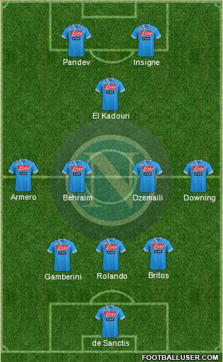 Napoli Formation 2013