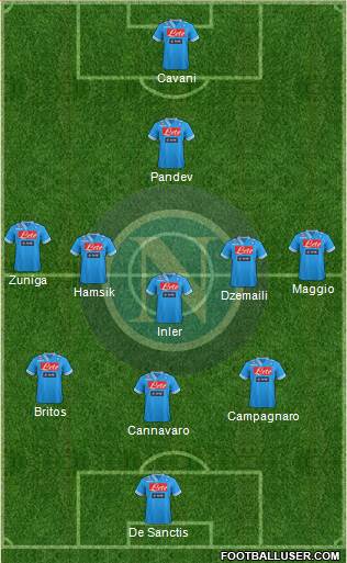 Napoli Formation 2013