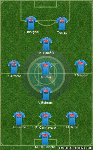 Napoli Formation 2013
