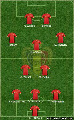 Belgium Formation 2013