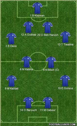 Israel Formation 2013