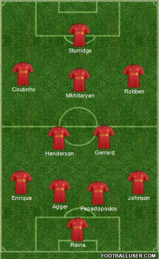 Liverpool Formation 2013