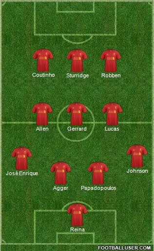 Liverpool Formation 2013