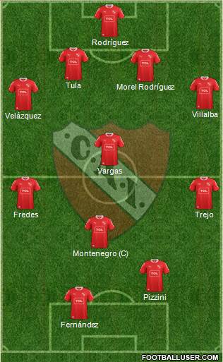 Independiente Formation 2013