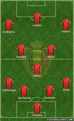 Belgium Formation 2013