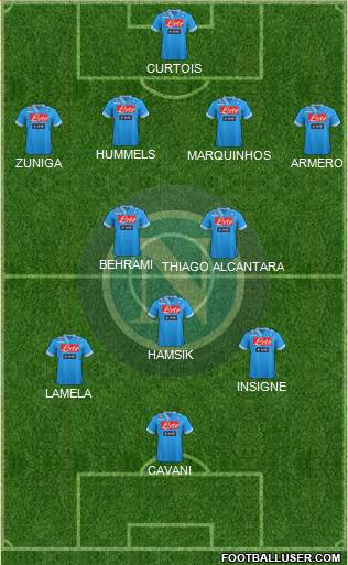 Napoli Formation 2013