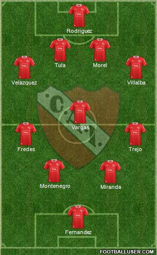 Independiente Formation 2013
