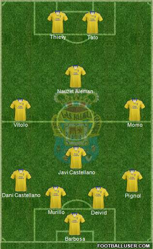 U.D. Las Palmas S.A.D. Formation 2013