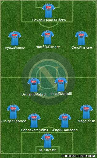 Napoli Formation 2013