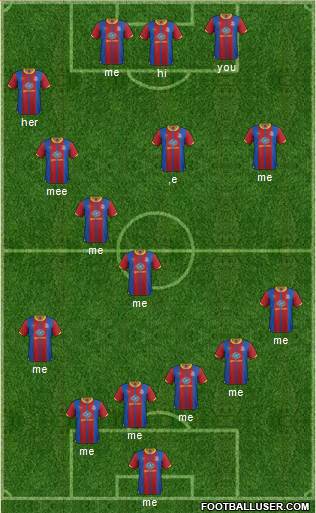 Crystal Palace Formation 2013