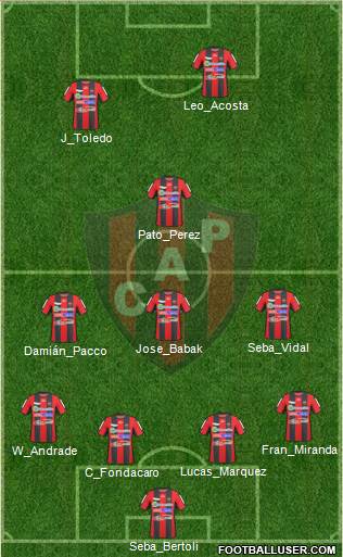 Patronato de Paraná Formation 2013