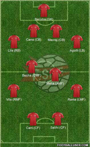 Albania Formation 2013
