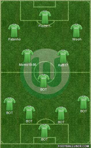 VfL Wolfsburg Formation 2013