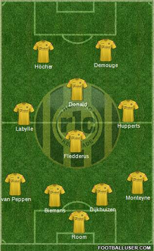 Roda JC Formation 2013