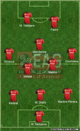 En Avant de Guingamp Formation 2013
